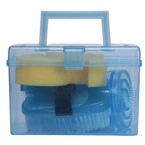 Showmaster Glitter Grooming Kit - Blue or Pink
