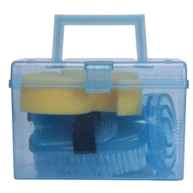 Showmaster Glitter Grooming Kit - Blue or Pink