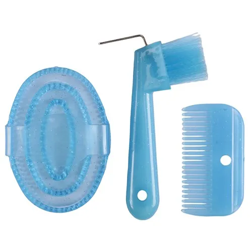 Showmaster Glitter Grooming Kit - Blue or Pink