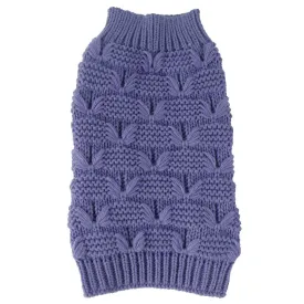 Stylish Dog Sweater with Weaved Design