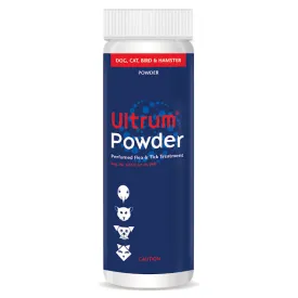 Ultrum Tick and Flea Powder for Dogs and Cats