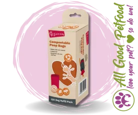 Yours Droolly Compostable Poop Bags - 150 Pack